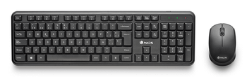 COMBO TECLADO/RATON NGS HARMONY KIT INALAMBRICO NEGRO