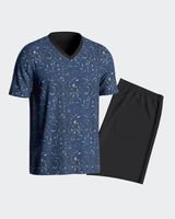 pijama corto de hombre en algodon