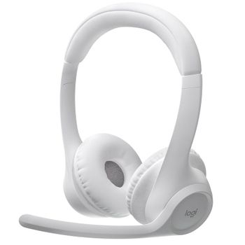 Logitech Zone 300 Auriculares Inalámbricos Bluetooth con Micrófono Omnidireccional Blancos