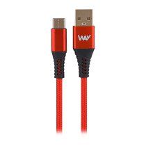 Cable Usb A/C 2m TnB Way rojo
