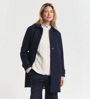 gant para mujer 4751158 abrigo wool blend car marino s lana clasico