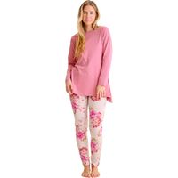 lisca camiseta manga larga pijama leggings tunica manga larga robin para mujer