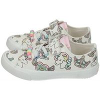 conguitos zapatillas lonas unicornio para nina