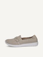 caprice slipper grey made of leather size 42