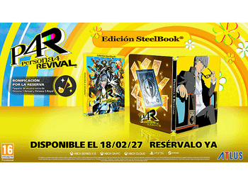 PS5 Persona 4 Revival. Steelbook Edition