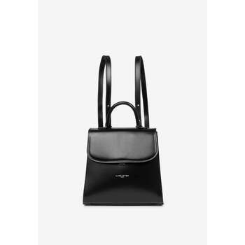 LANCASTER Mochila Mochila con solapa Suave Even Negra para mujer