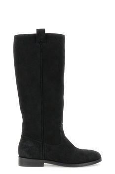 botas de gamuza black 40