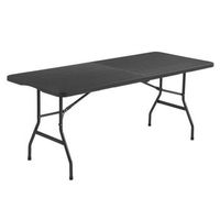mesa 8 personas 180x74 x735cm negro