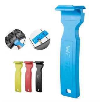 WEST BIKING Palanca de Neumáticos Multifuncional Herramientas para Quitar Neumáticos Ciclismo Palanca de Reparación de N