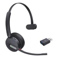auriculares yealink wh64 hybrid mono uc inalambricos bluetooth con cancelacion de ruido para oficina y call center negros