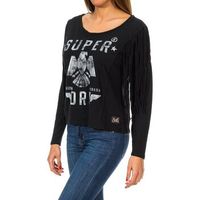 superdry camiseta manga larga g60000gn para mujer