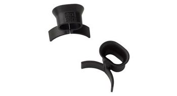 Guia para cables mangueras rockshox  2 piezas  negro
