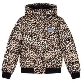 Guess Abrigo de plumas POLYESTER HOODED LS PUFFER JACKET para niña