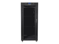 rack 19 lanberg ff01-8822-12bl 22u 800x800mm negro ip20 lcd termostato 4 ventiladores 1200kg