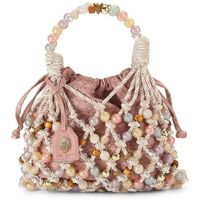 kurt geiger london bolso 5846445609k macrame rope bag para mujer