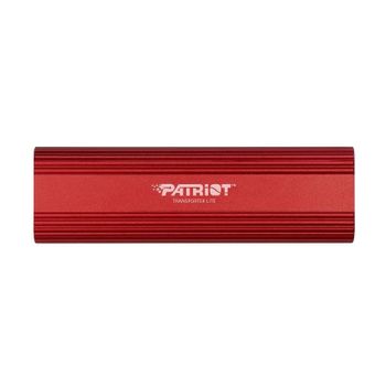 Disco Duro Patriot Transporter Lite 512GB SSD USB-C 1000MB/s Aluminio Rojo