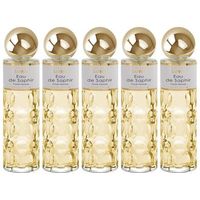 pack de 5 eau de parfum mujer saphir eau de saphir 200ml