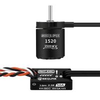 sequre ant esc  moto 1520 2-3s de alto rendimiento kit de potencia de roto externo sin escobillas para autos rc 124 1