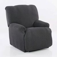 funda de sillon relax relive gris oscuro funda para sillon relax pies juntos