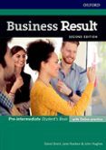 business result pre-intermediate student s book with online