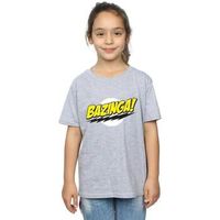 the big bang theory camiseta bazinga para nina