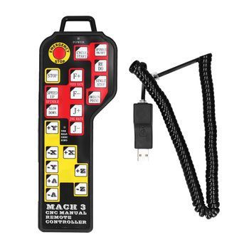 Controlador Manual Usb De 4 Ejes Con Control Remoto