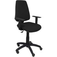 piqueras y crespo elche cp bali silla de oficina brazos regulables ruedas parquet negra