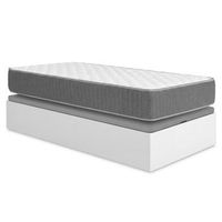 pack canape nest con colchon viscoelastico y muelles ensacados aurea 105 x 190 cm