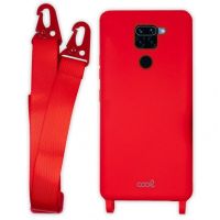 cool funda con cinta rojo para xiaomi redmi note 9