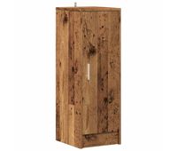 vidaxl mueble zapatero de aglomerado madera vieja 32x35x92 cm