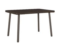 mesa de centro de jardin katrina marron 37x60x40 cm