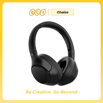Auriculares Inalámbricos QCY H3 ANC con Cancelación Activa de Ruido Híbrida de 43dB, Bluetooth 5.4, Auriculares de Alta Resolución con LDAC, Auriculares Supraaurales, 60 Horas de Duración