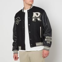 represent owners club wool-blend varsity jacket - s