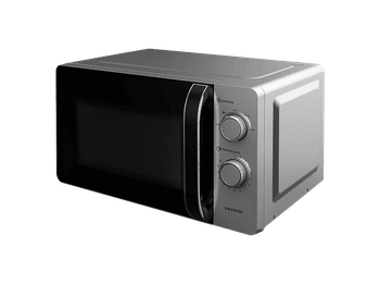 Microondas - Infiniton MW-HS2070, 1150 W, 5 Niveles de Potencia, 20 l, Función Descongelación, Plata