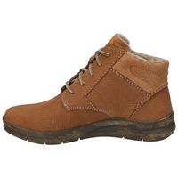 josef seibel botines botin impermeable conny-52 pile naranja para mujer