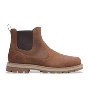 timberland para hombre tb0a6a4wem61 botines chelsea de piel britton road marron 44 plano ninguno casual sostenible