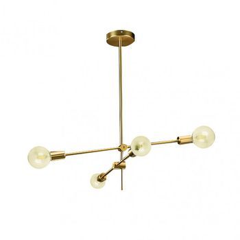 Fabrilamp Lampara Jerusalen 4xe27 Bronce 64x71x71 Cm