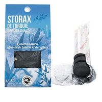 resina de estorax de pavo para quemar  rollo de 10 carbones