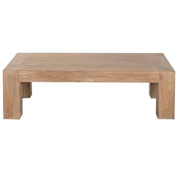 Mesa Centro Olmo Macizo 140x70x42