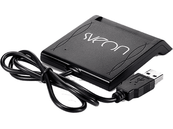 Lector de tarjetas para DNI - Sveon, SCT022M, Negro