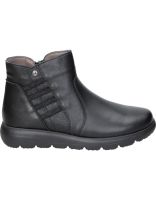 botines de piel negros calzazul-flex 4030 37