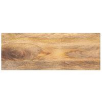 tablero de mesa  tablero de escritorio superficie de mesa rectangular madera maciza mango 70x30x38 cm cfw9732550