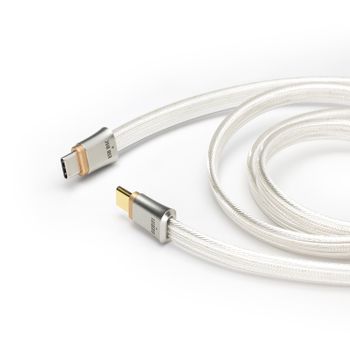 Preorden Cable de señal Digital de plata pura insignia DDHiFi TC19 con carcasa de blindaje sin costuras de Metal CNC y enchufe curvo ergonómico