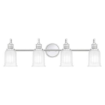 Aplique de pared para baños swell (4 luces)