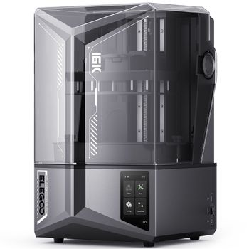 Impresora 3D de Resina ELEGOO SATURN 4 ULTRA 16K con Monitoreo de Impresión por IA e Impresión de Alta Velocidad de hasta 150 mm/h, Tamaño 212x118x220 mm