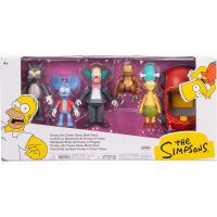 set figuras show de krusty los simpson 7 cms