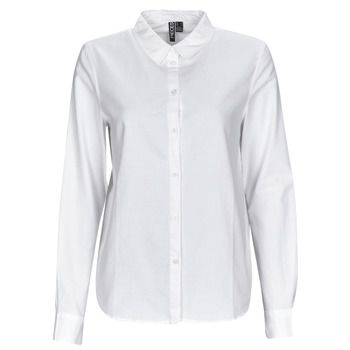 Pieces Camisa PCIRENA LS OXFORD SHIRT para mujer