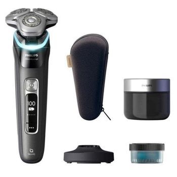 Afeitadora Philips I9000 Prestige Xp9200/30 Skiniq Wet&dry 3 Cabezales Acero Inoxidable Negra
