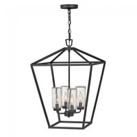 lampara colgante de exterior alford place 4 luces