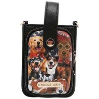 nicole lee cartera funda de telefono cruzada con correa best smile para mujer